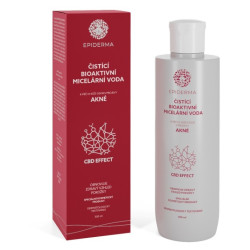 EPIDERMA bioaktivní CBD micelární voda při akné 300 ml