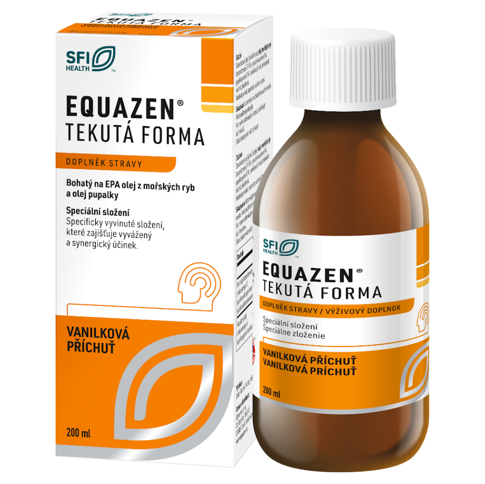 EQUAZEN Tekutá forma s příchutí vanilky 200 ml