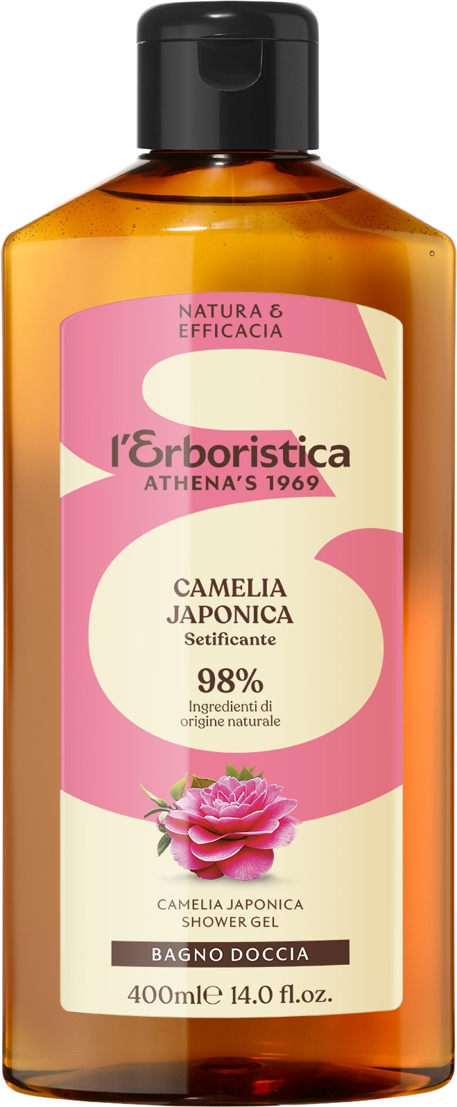 ERBORISTICA Parfémovaný sprchový gel s japonskou kamélií 400 ml