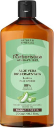 ERBORISTICA Sprchový gel s fermentovanou aloe vera pro citlivou pokožku 300 ml