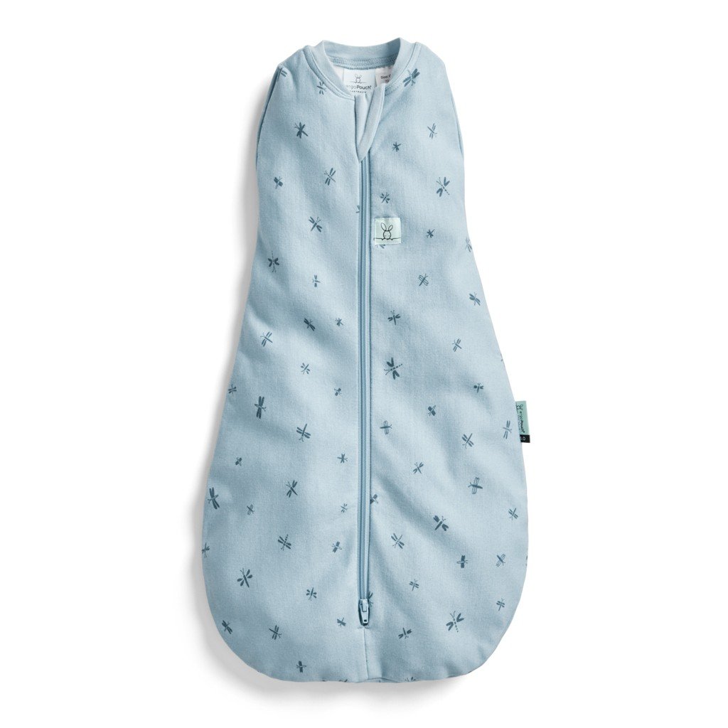 Ergopouch Zavinovačka a pytel na spaní 2v1 Cocoon Dragonflies 6-12 m, 8-10 kg, 0,2 tog