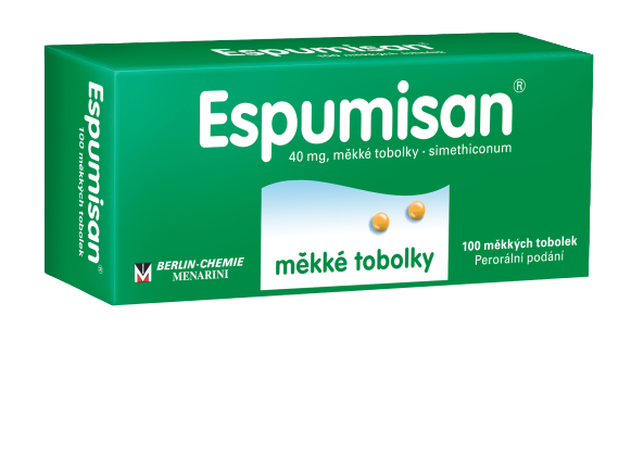 ESPUMISAN 40 mg, 100 měkkých tobolek