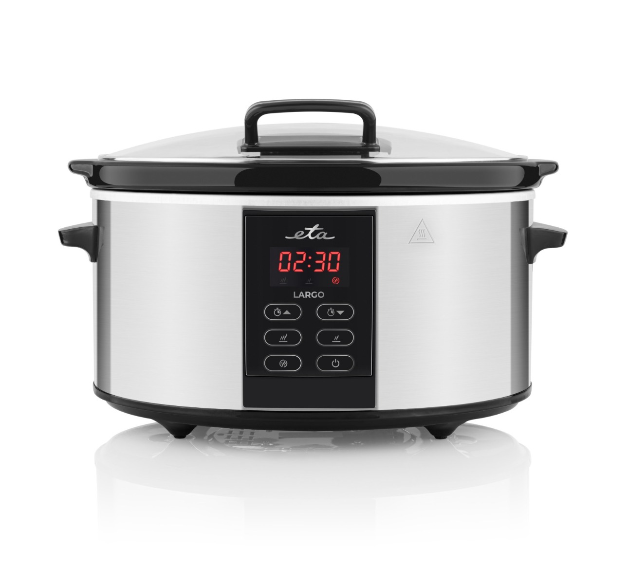 ETA Largo 2138 pomalý hrnec stříbrno-černý