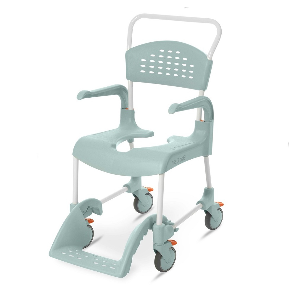 ETAC Clean toaletní a sprchové křeslo v.s. 55 cm zelené