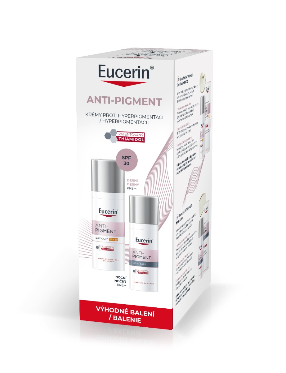 Eucerin AntiPigment denní a noční krém 2x50 ml