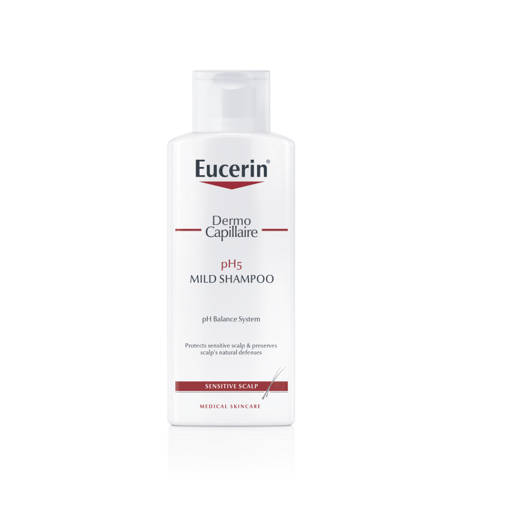 EUCERIN DermoCapillaire pH5 Šampon na vlasy pro citlivou pokožku 250 ml