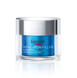 Eucerin Hyaluron-Filler + 3x Effect noční gel 50 ml