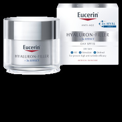 EUCERIN Hyaluron-Filler+3xEffect denní suchá 50 ml