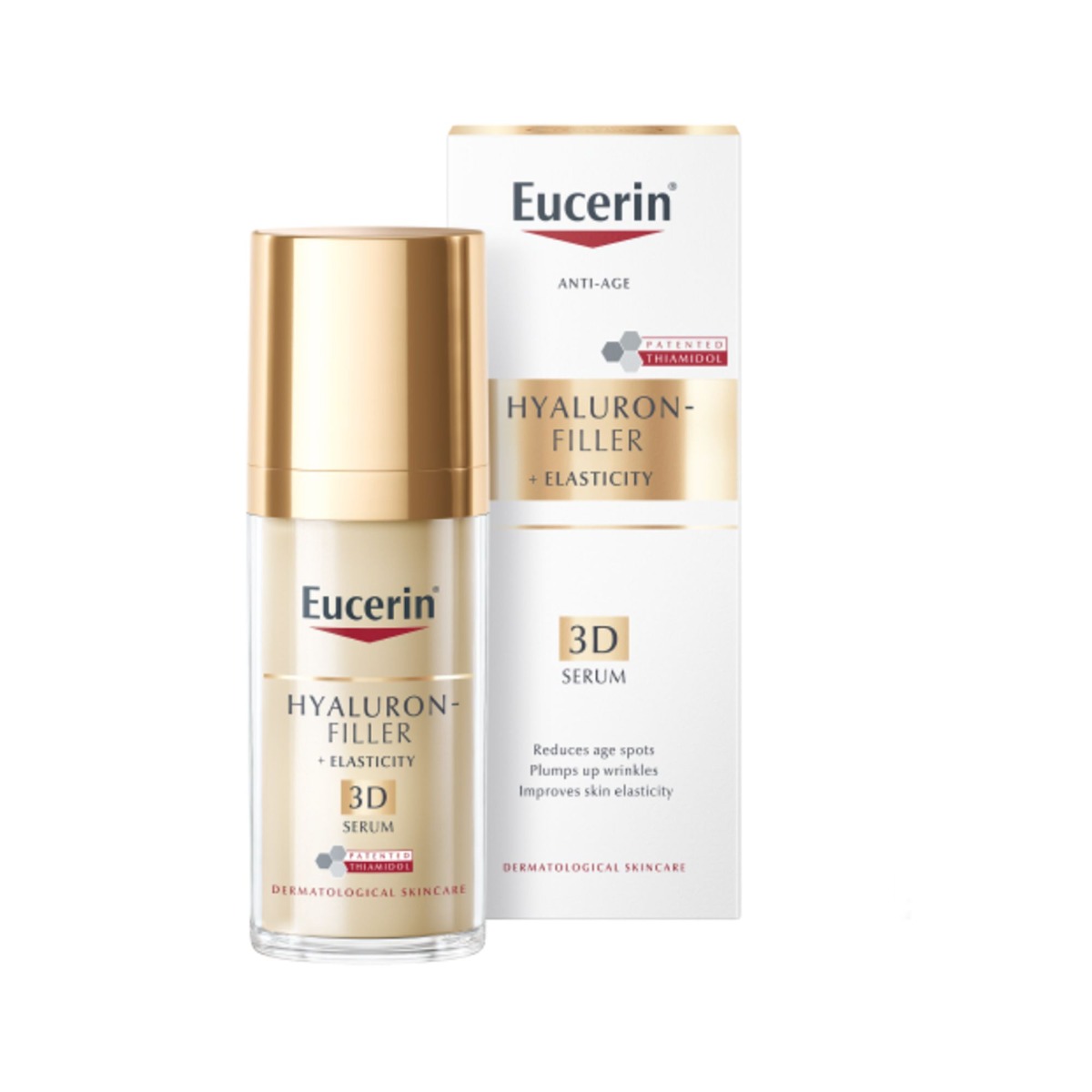 Eucerin Hyaluron-Filler + Elasticity 3D sérum proti vráskám 30 ml