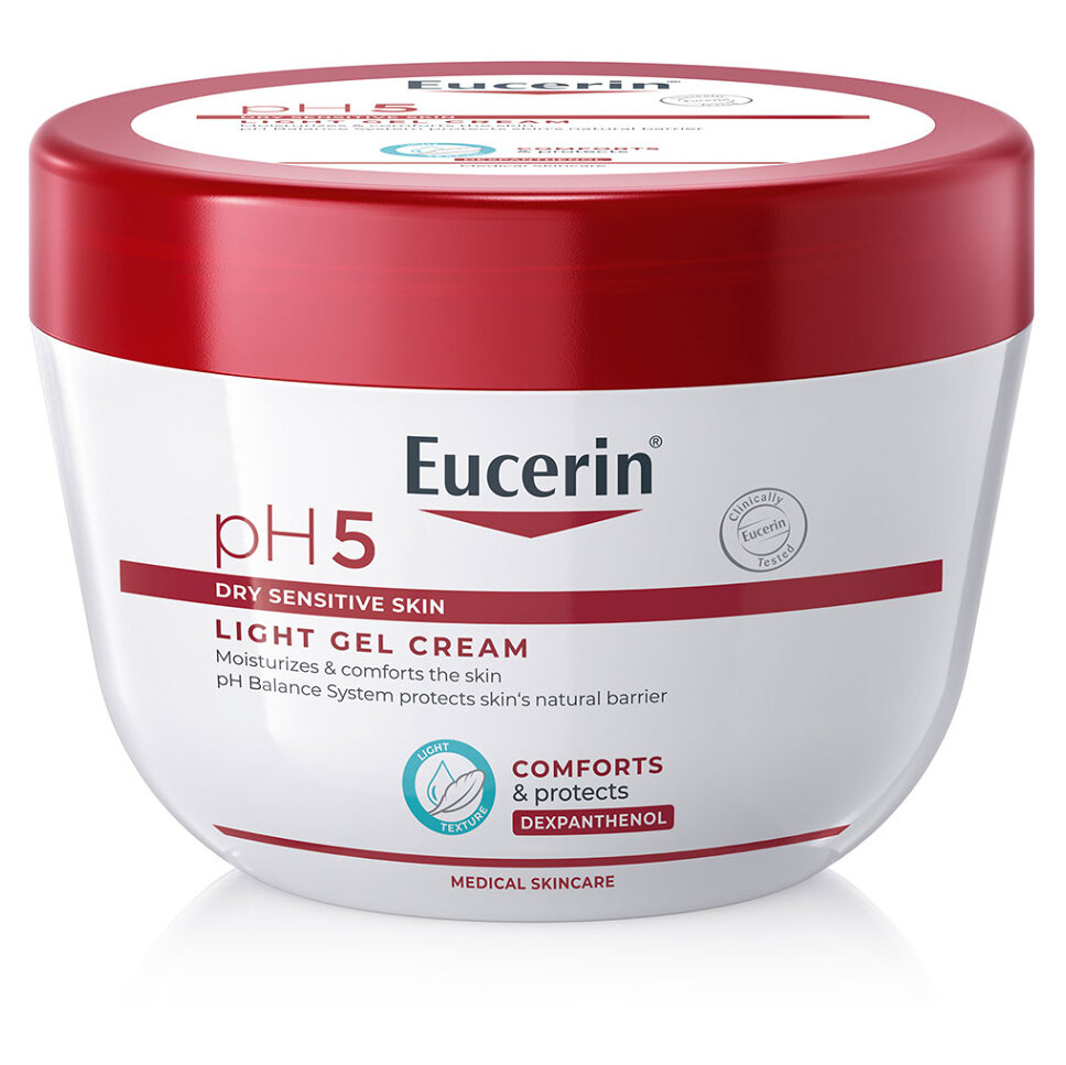 EUCERIN pH5 lehký gelový krém 350 ml