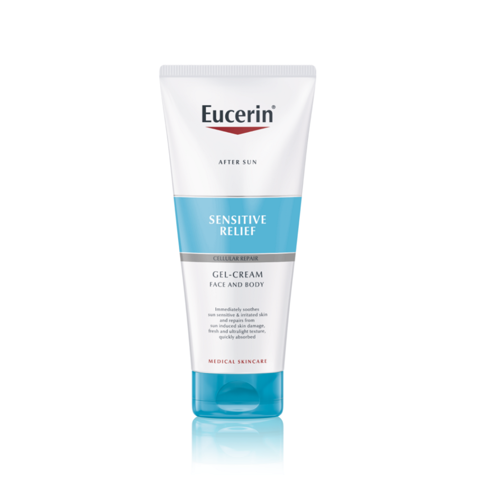 EUCERIN Sensitive Relief Regenerační gelový krém po opalování 200 ml