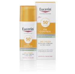 EUCERIN Sun Oil Control Opalovací krémový gel na obličej SPF 50+ 50 ml