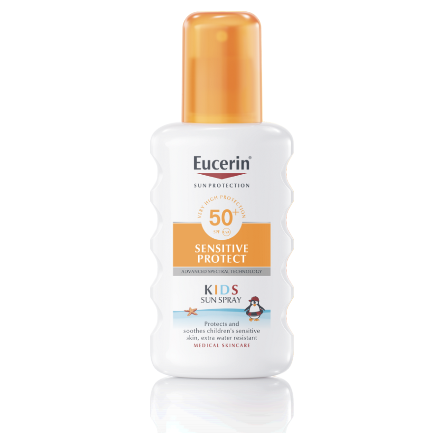 EUCERIN Sun Sensitive Protect Dětský sprej na opalování SPF 50+ 200 ml