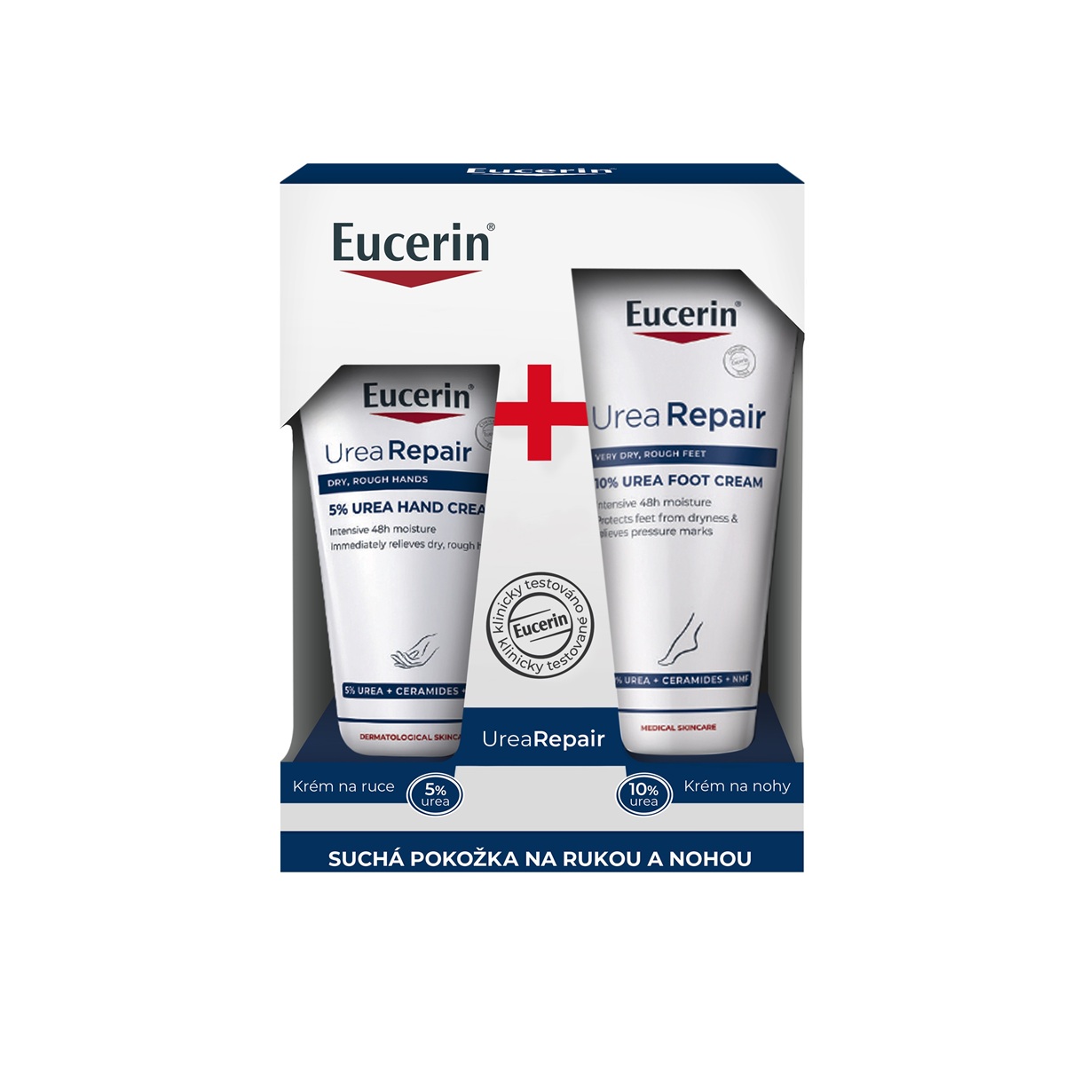 Eucerin UreaRepair Krém na ruce & Krém na nohy 75+100 ml