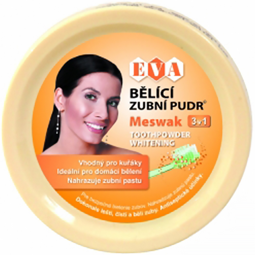 EVA Bělící zubní pudr Meswak 30 g