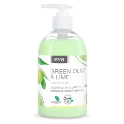 EVA NATURA Krémové tekuté mýdlo Zelená oliva & Limetka 500 ml