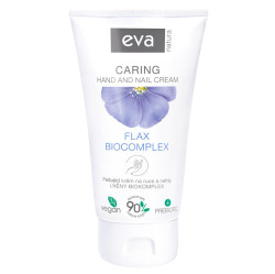 EVA NATURA Pečující krém na ruce a nehty Lněný biokomplex 75 ml