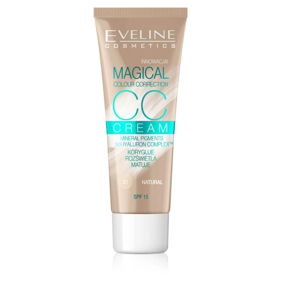 EVELINE COSMETICS Magical Correction - CC krém NATURAL 30 ml