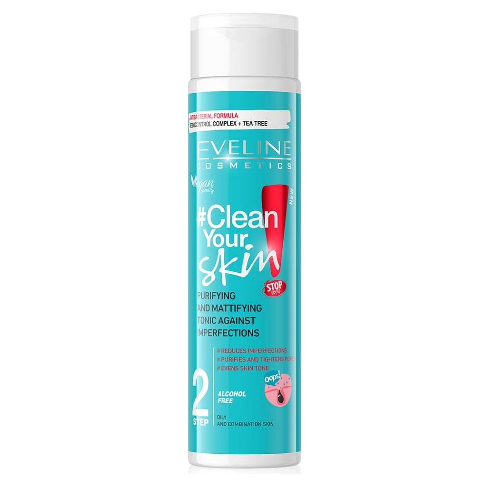 EVELINE Pure Control - Hluboko čistící tonikum 200 ml