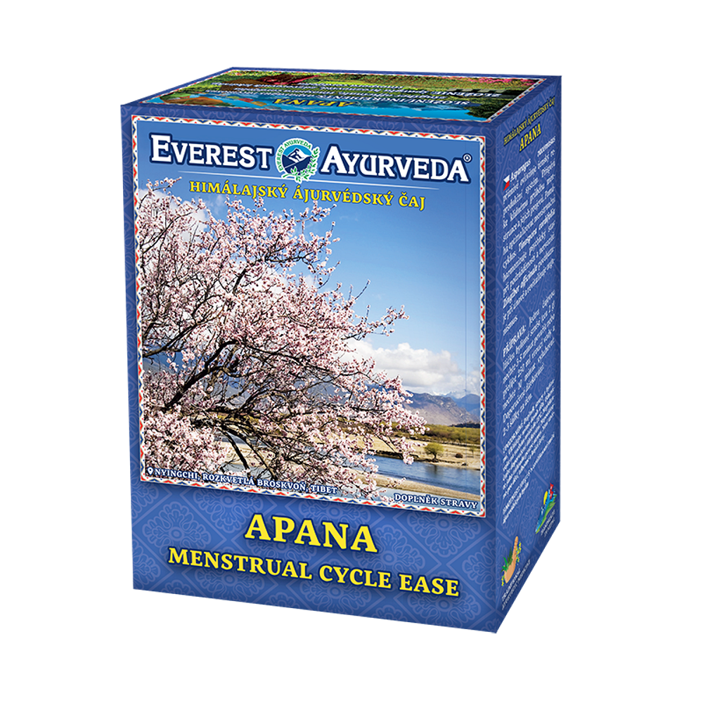 EVEREST AYURVEDA Apana pro klidnou menstruaci sypaný čaj 100 g