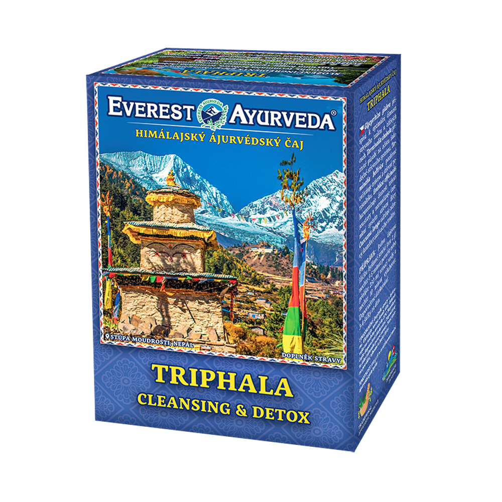 EVEREST AYURVEDA Triphala detoxikace trávicího traktu sypaný čaj 100 g