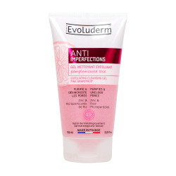 Evoluderm Exfoliační čisticí gel pro problematickou pleť Pink Grapefruit 150 ml
