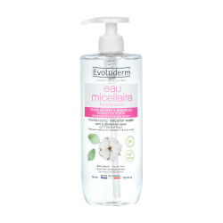 Evoluderm Micelární voda s bavlníkovým extraktem 750 ml