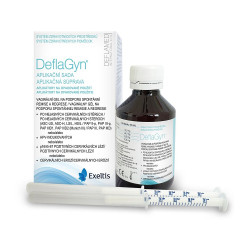 EXELTIS DeflaGyn aplikační sada 2 aplikátory + gel 150 g