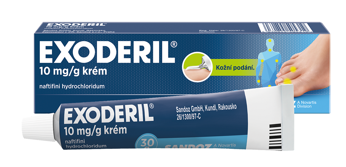 EXODERIL ® 10 mg/g krém, 30 g