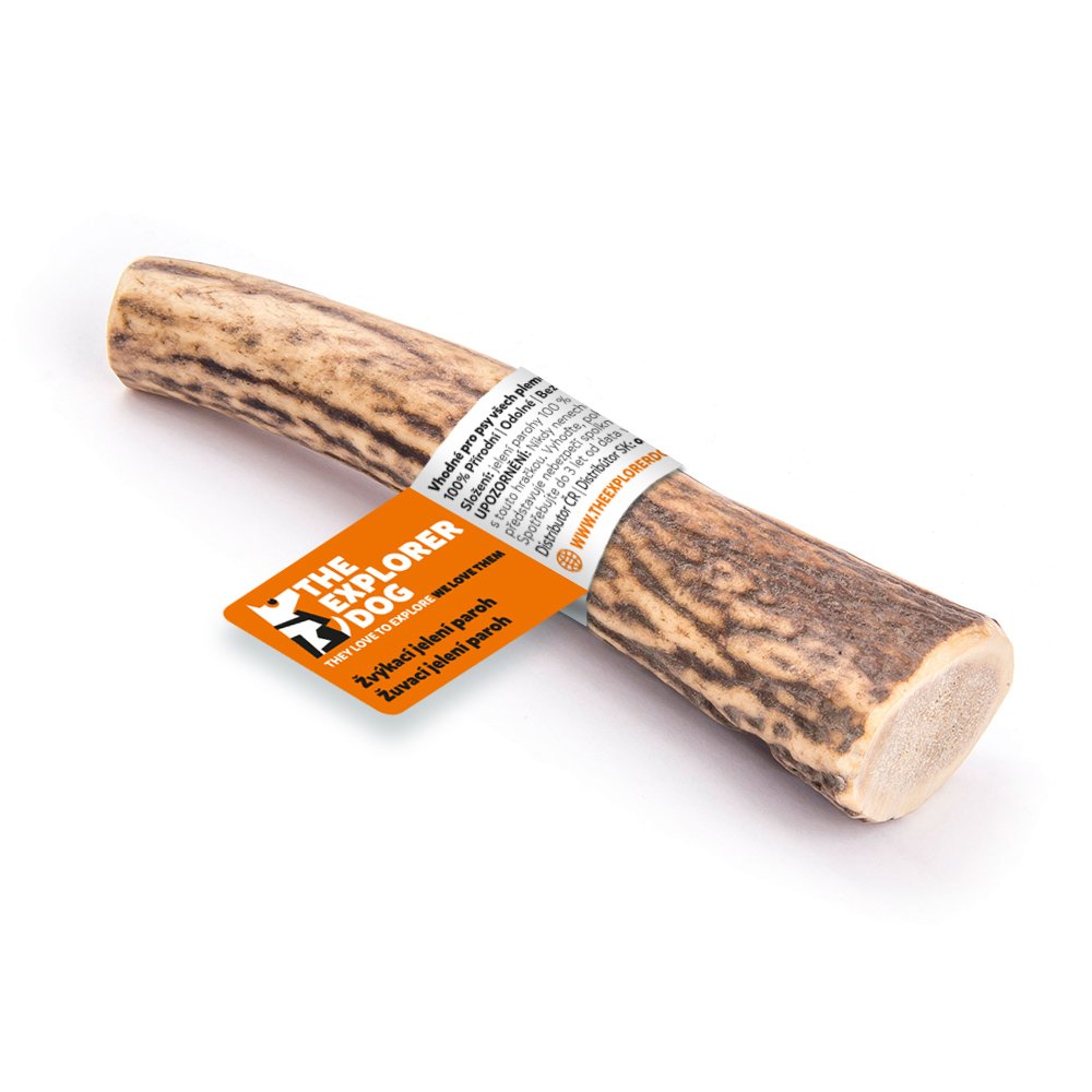 Explorer dog Žvýkací jelení paroh M tvrdý