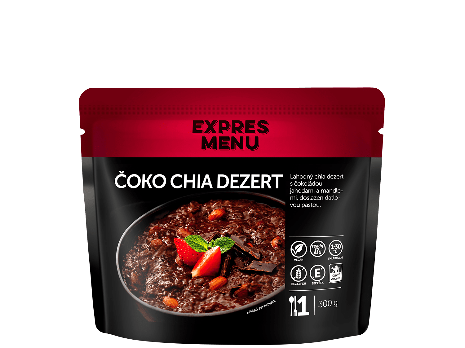 EXPRES MENU Čoko chia dezert 300 g (1 porce)