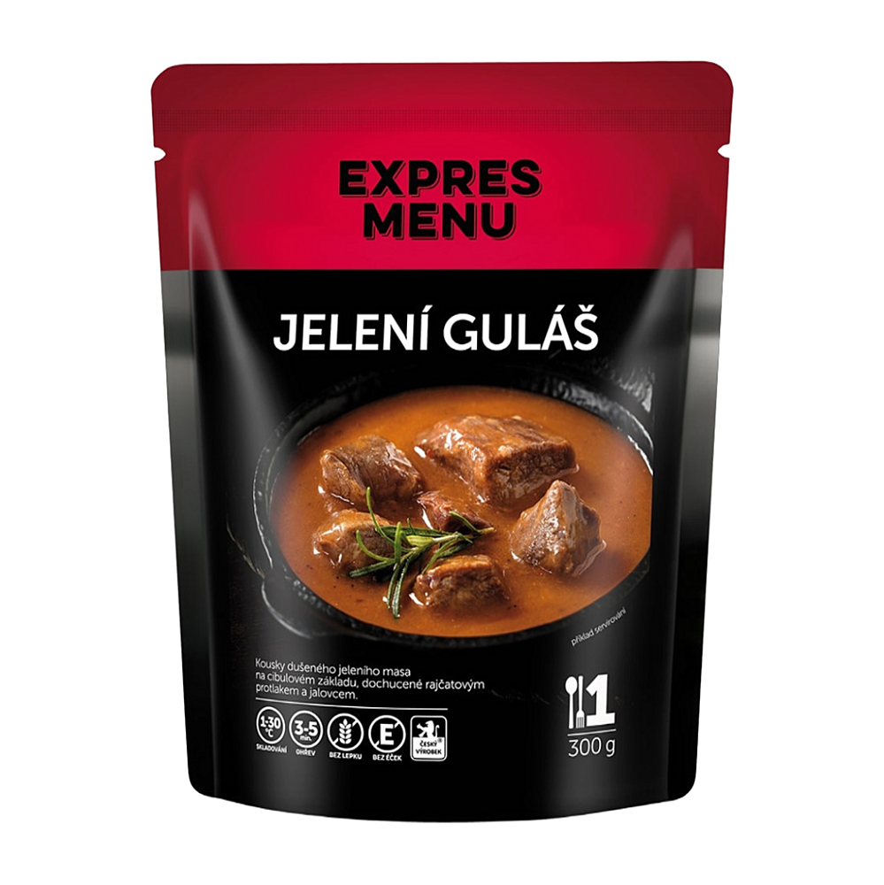 EXPRES MENU Jelení guláš 1 porce
