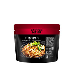 EXPRES MENU Khao Pad smažená rýže s kuřecím masem 1 porce