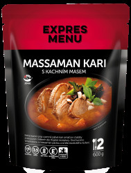 EXPRES MENU Massaman kari- Thajské kari s kachním masem 600 g (2 porce)