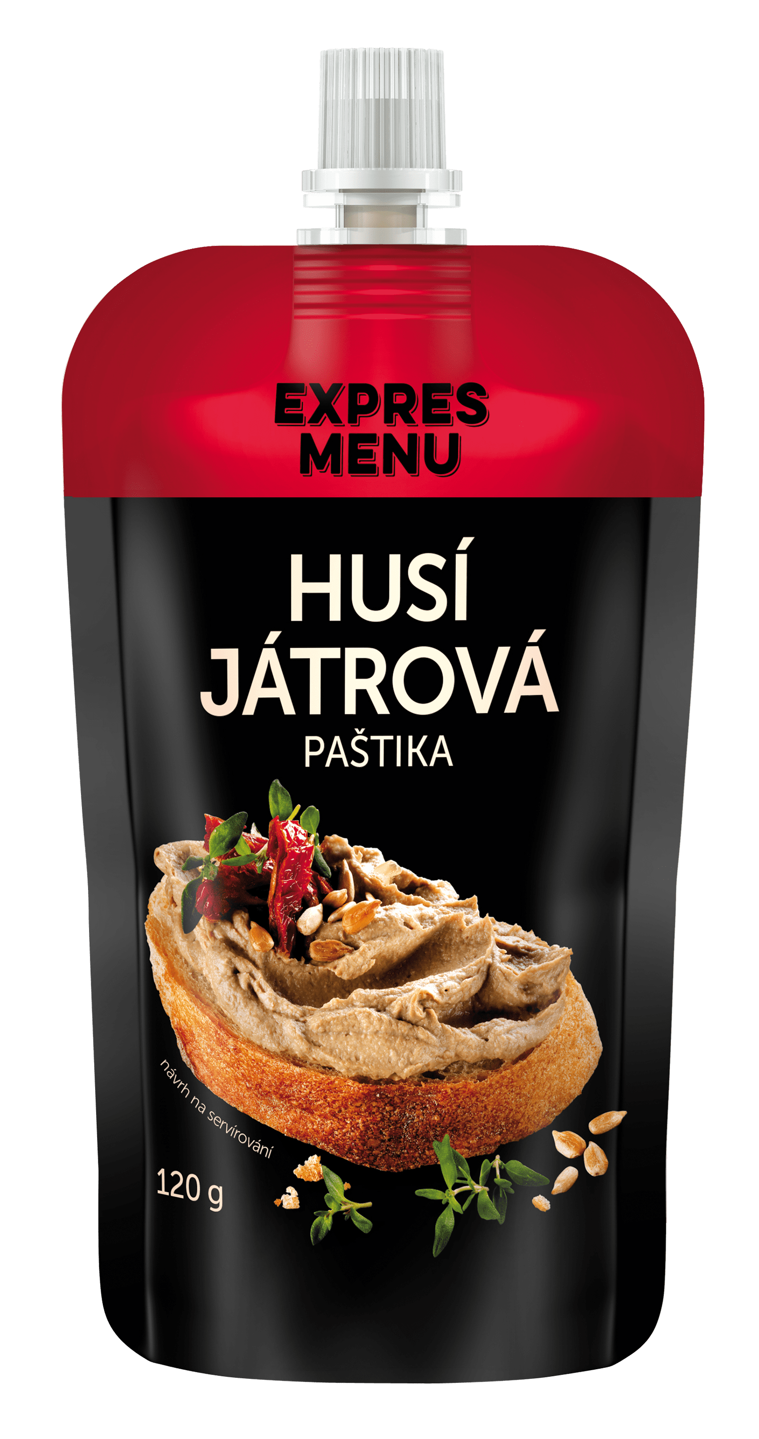 EXPRES MENU Paštika husí 120 g (1 porce)