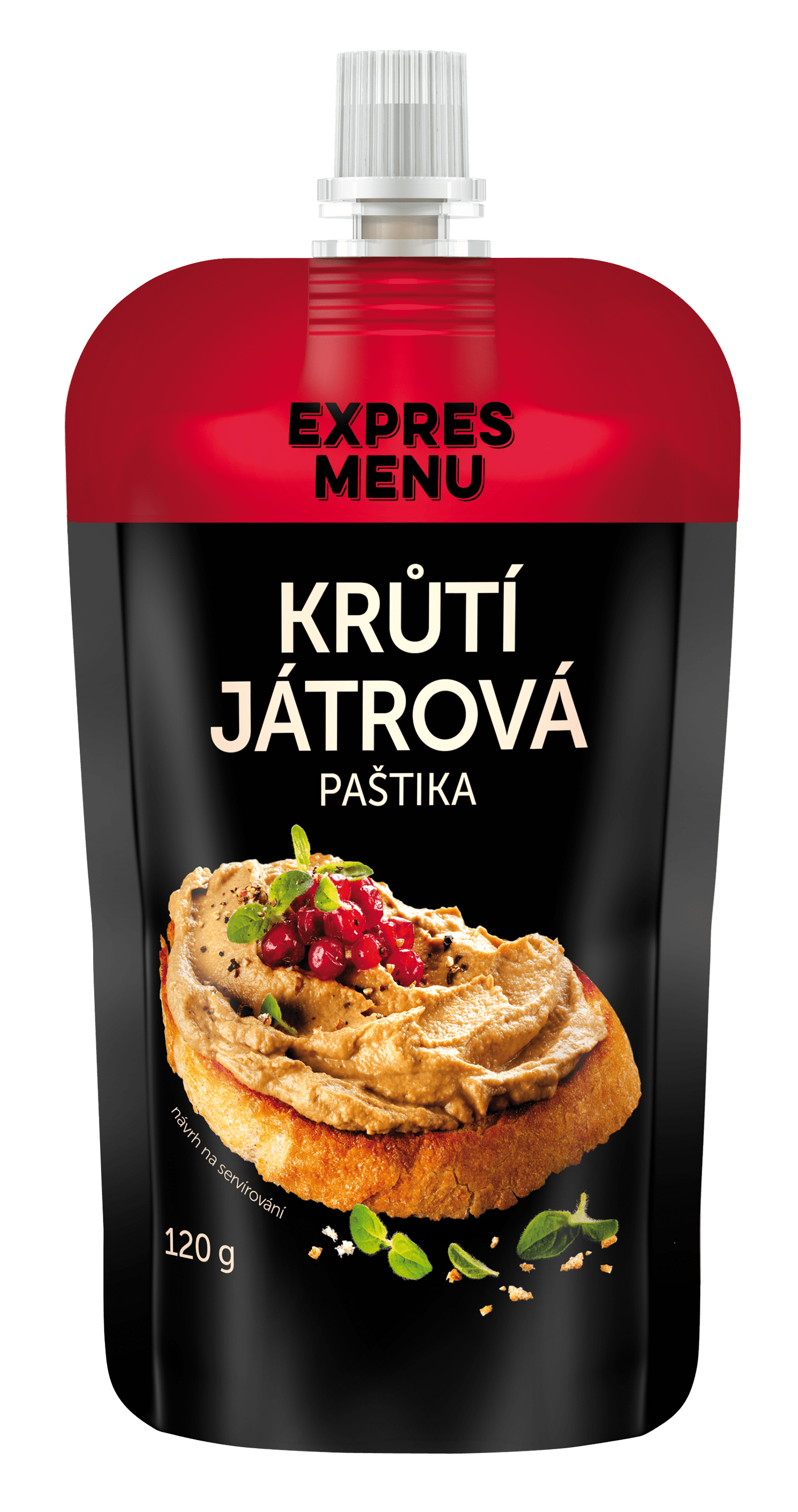 EXPRES MENU Paštika krůtí 120 g (1 porce)