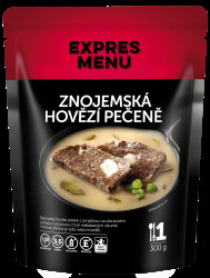 EXPRES MENU Znojemská hovězí pečeně 300 g (1 porce)