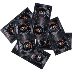 EXS Blatex – černé kondomy (100 ks)