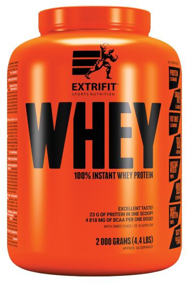 EXTRIFIT 100% whey 80  banán 2 kg