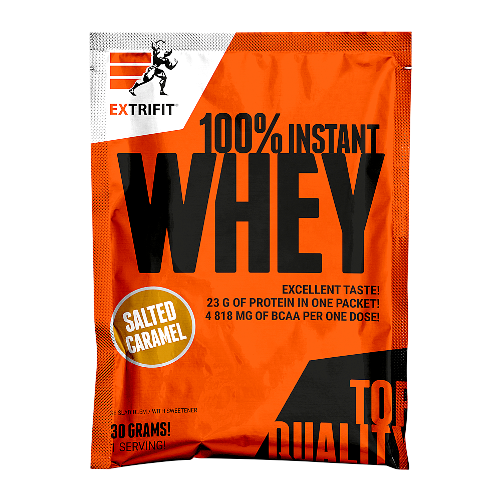 EXTRIFIT 100% Whey protein slaný karamel 30 g