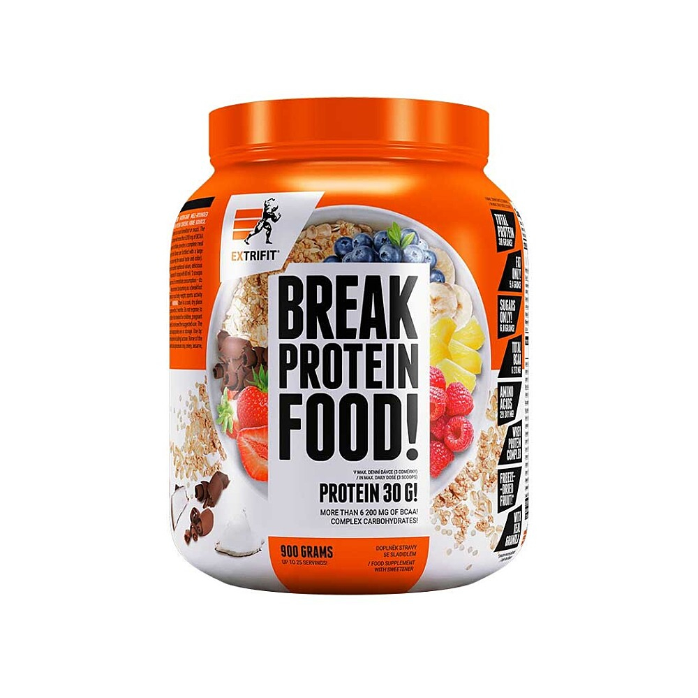 EXTRIFIT Break protein food kaše čokoláda 900 g