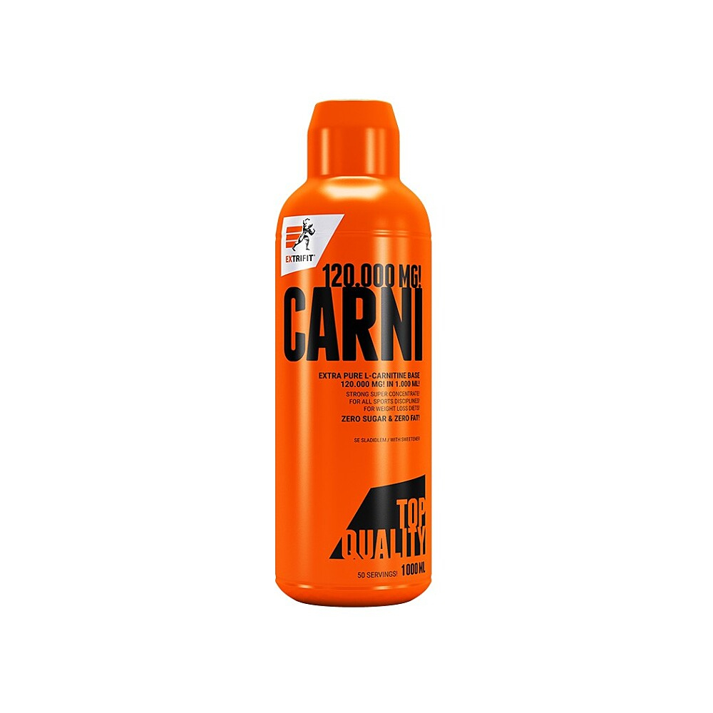 EXTRIFIT Carni 120.000 liquid limetka & pomeranč 1000 ml