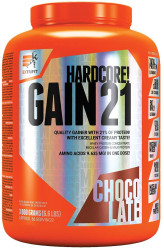 EXTRIFIT Hardcore Gain 21 čokoláda 3 kg