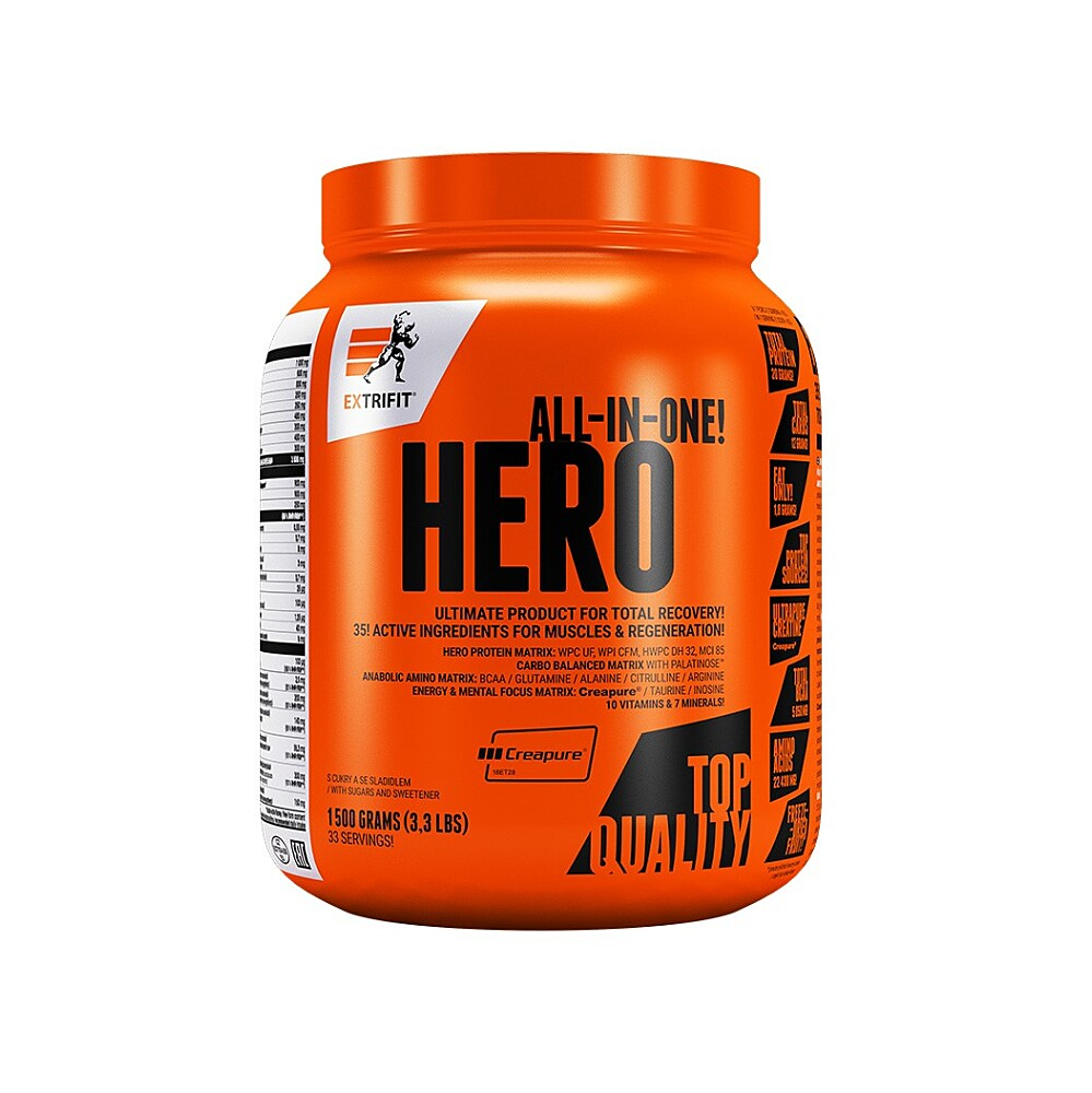 EXTRIFIT Hero syrovátkový protein vanilka 1500 g