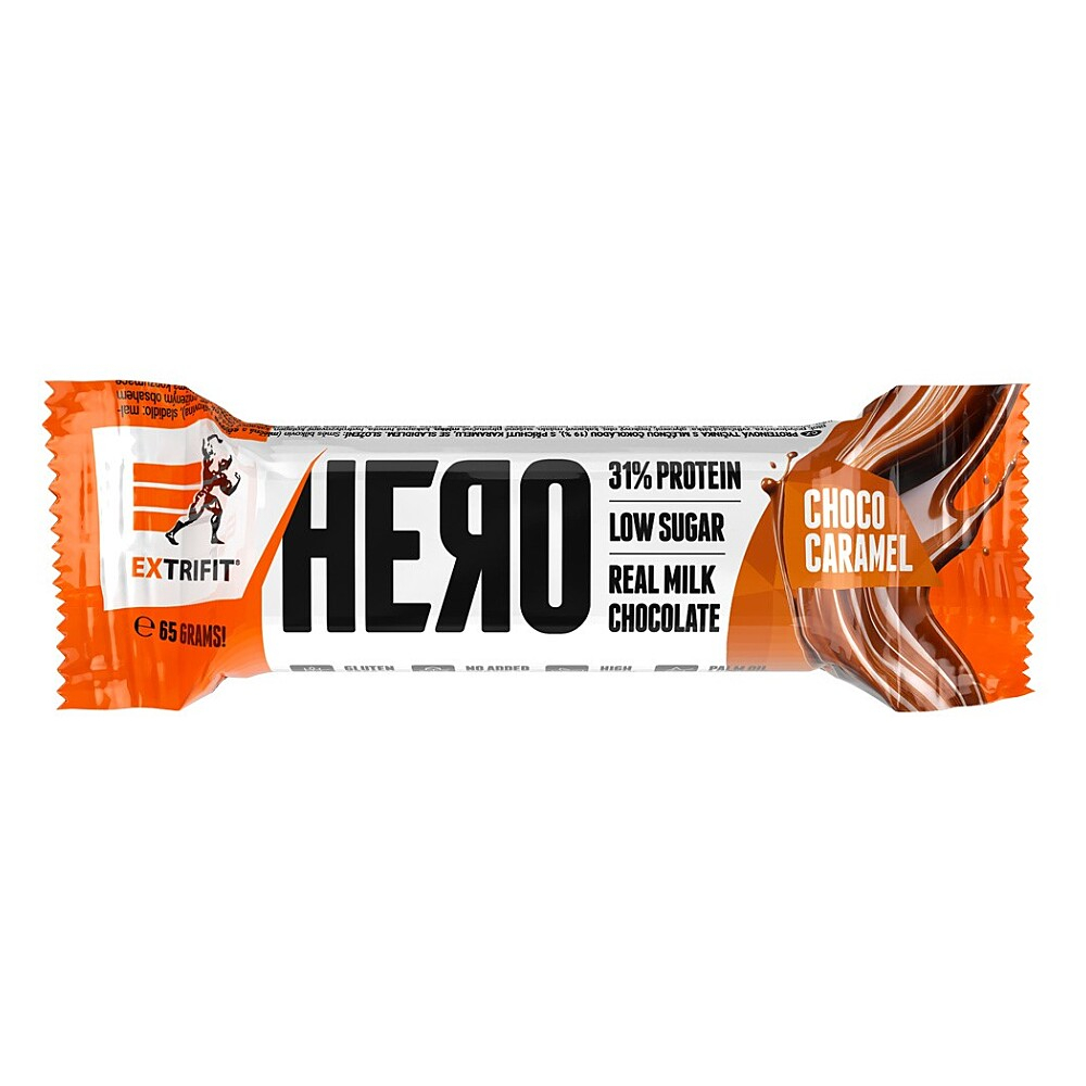 EXTRIFIT Hero tyčinka čokoláda a karamel 65 g