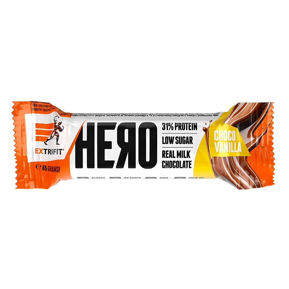 EXTRIFIT Hero tyčinka čokoláda a vanilka 65 g