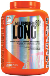 EXTRIFIT Long 80 Multiprotein Jahoda, Banán 2270 g
