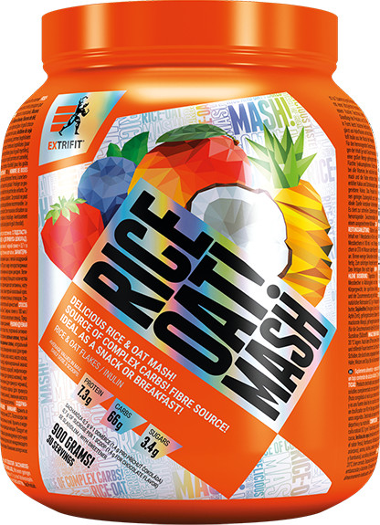 EXTRIFIT Rice Oat Mash čokoláda 900 g
