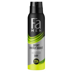 FA Men Antiperspirant Sport Energy Boost 150 ml