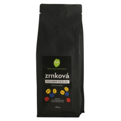 FAIROBCHOD Kolumbie excelso zrnková káva 250 g